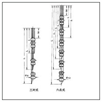 多對(duì)式熱電偶感溫元件　WRN-001　WRN-002　WRE-001　WRE-002